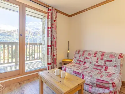 Plan de l'établissement Spacieux appartement 6 personnes à Aussois avec balcon et WIFI - FR-1-840-13