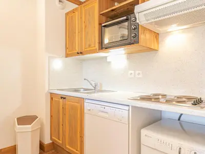 Plan de l'établissement Spacieux appartement 6 personnes à Aussois avec balcon et WIFI - FR-1-840-13