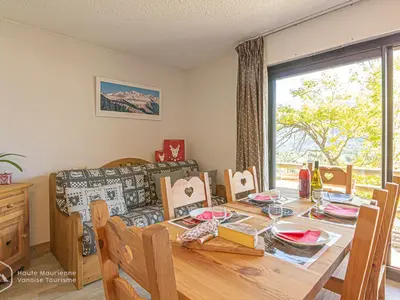 Plan de l'établissement Aussois - Appt 2 pièces, 6 pers, Terrasse, WIFI, Animaux acceptés - FR-1-840-11