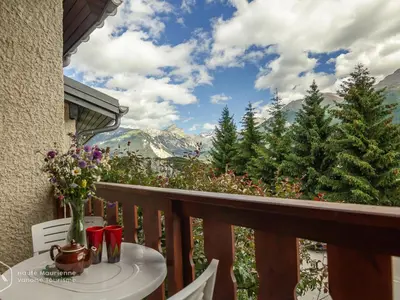 Plan de l'établissement Studio cabine pour 4 personnes au pied des pistes à Aussois - FR-1-840-19