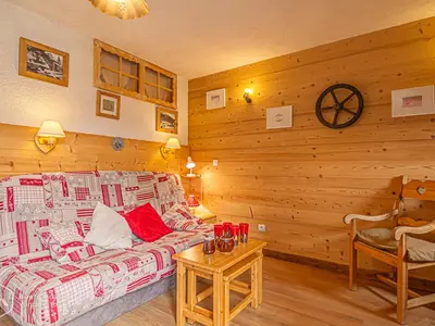 Plan de l'établissement Studio cabine pour 4 personnes au pied des pistes à Aussois - FR-1-840-19