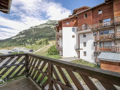 Vue générale sur la montagne ou vue sur la montagne depuis l'appartement