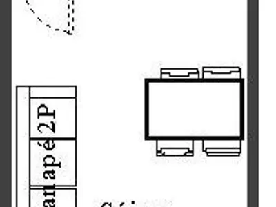 Plan de l'établissement Studio cosy près des pistes, 2 personnes - FR-1-840-34
