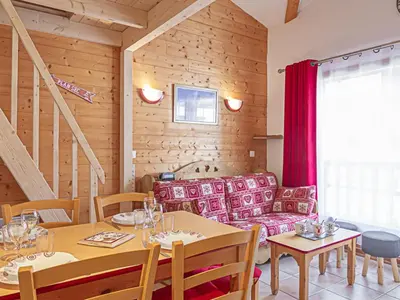 Plan de l'établissement Chalet cosy 2 pièces près des pistes, 6 pers, parking inclus - FR-1-840-23