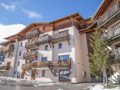 Plan de l'établissement Chalet cosy 2 pièces près des pistes, 6 pers, parking inclus - FR-1-840-23