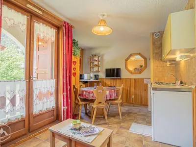 Plan de l'établissement Studio fonctionnel avec balcon à Aussois, 2 pers., parking inclus - FR-1-840-37