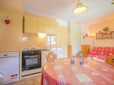 Plan de l'établissement Studio fonctionnel avec balcon à Aussois, 2 pers., parking inclus - FR-1-840-37