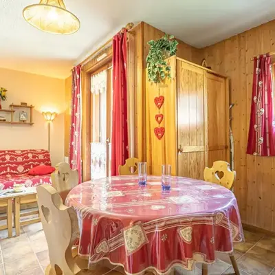 Studio fonctionnel avec balcon à Aussois