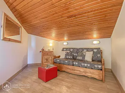 Plan de l'établissement Studio confortable à Aussois, 4 pers, Animaux acceptés, WiFi - FR-1-840-35
