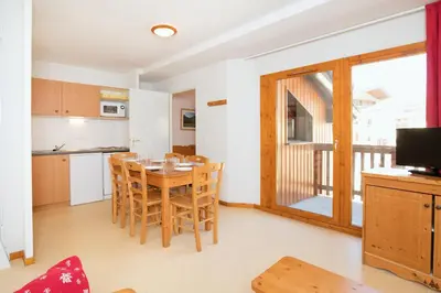 Plan de l'établissement Balcons H 026 - PARC NAT VANOISE appart 6 pers
