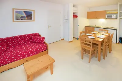 Plan de l'établissement Balcons H 026 - PARC NAT VANOISE appart 6 pers