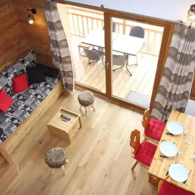 Charmant duplex 5 pers avec parking à Lanslevillard - FR-1-508-308