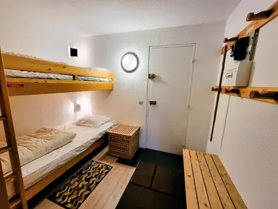 Un ou plusieurs lits dans un hébergement de l'établissement Résidence Belles Challes - Studio double MAE-7633