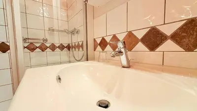 Salle de bains dans l'établissement Superbe Duplex Centre Station