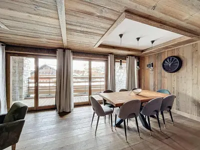 Plan de l'établissement Appartement moderne 3 chambres avec parking à Val d'Isère, 6-7 personnes - FR-1-519-43