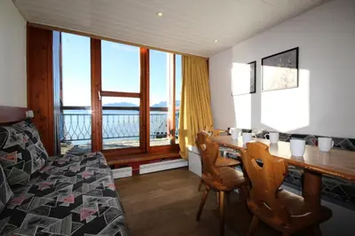 Coin salon dans l'établissement Résidence Vogel - Duplex 6 personnes au calme MAE-7904