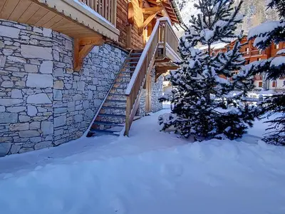 L'établissement Superbe appartement 3 pièces, proche centre, avec parking - FR-1-518-168 en hiver