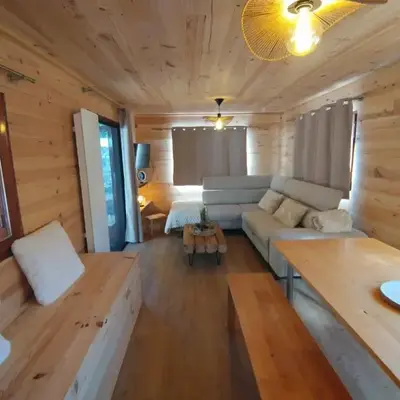 Chalet le TI-KER BREIZH Camping La Buidonnière Aussois