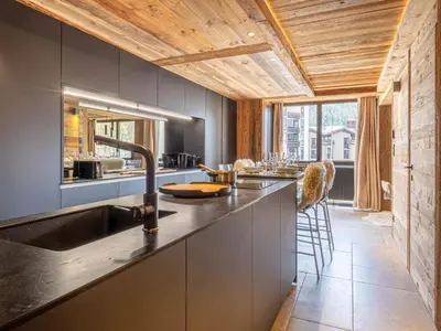 Plan de l'établissement Appartement rénové avec WiFi à Val-d'Isère - FR-1-694-434