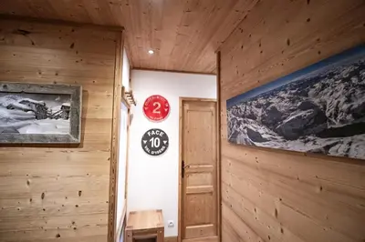 Plan de l'établissement Superbe appartement lumineux et spacieux au coeur de Val d'Isère