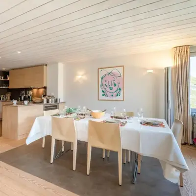 Duplex de luxe 5 pièces pour 8 personnes à Val-d'Isère