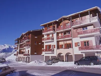 Plan de l'établissement Appartement avec balcon et WIFI, près des pistes - FR-1-840-50