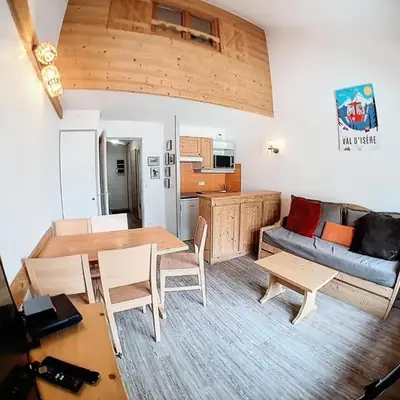 Pv Chalet De Solaise - Studio avec mezzanine · Centre station MAE-1563