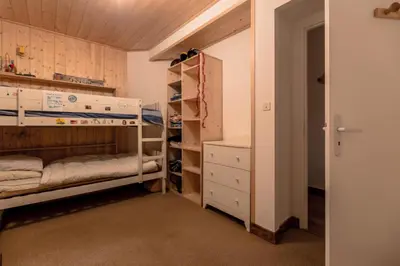 Un ou plusieurs lits dans un hébergement de l'établissement Résidence Le Portillo - 3pieces cosy · Proche centre station MAE-1613