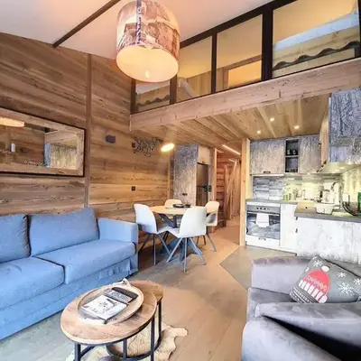 Résidence Le Dome - Studio mezzanine cosy · Centre station MAE-1883
