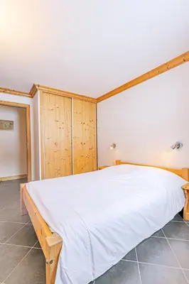 Un ou plusieurs lits dans un hébergement de l'établissement Résidence Le Criterium - Résidence Le Critérium 3Chalet D Appartement 12 MAE-2003