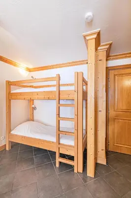Un ou plusieurs lits dans un hébergement de l'établissement Résidence Le Criterium - Résidence Le Critérium 3Chalet D Appartement 13 MAE-2083