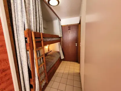 Un ou plusieurs lits dans un hébergement de l'établissement Résidence Le Soliet 2 - Appartement 4 personnes lumineux et agréable MAE-2123