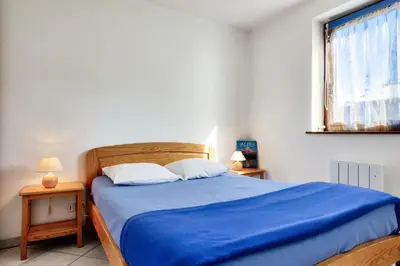 Un ou plusieurs lits dans un hébergement de l'établissement Résidence Les Balcons Des Curtious - Appartement 2 pièces - 6 personnes MAE-2173