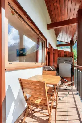 Balcon ou terrasse dans l'établissement Résidence Les Balcons Des Curtious - Appartement 3 pièces - 6 personnes MAE-2183