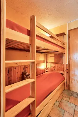 Un ou plusieurs lits dans un hébergement de l'établissement Résidence Albaron - Appartement 2 pièces mezzanine - 6 personnes MAE-2233