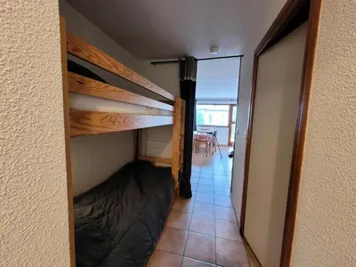 Un ou plusieurs lits dans un hébergement de l'établissement Résidence Les Balcons Des Curtious - 2 Pièces pour 6 Personnes MAE-2313