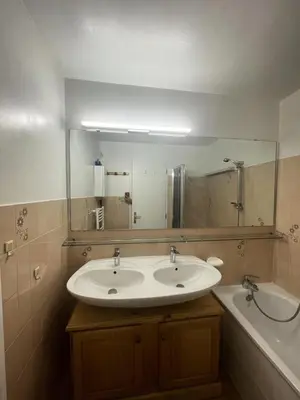 Salle de bains dans l'établissement Résidence Albaron - Appartement 2 pièces mezzanine - 6 personnes MAE-2333