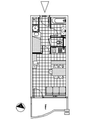 Plan de l'établissement Résidence Les Balcons Des Curtious - Studio pour 4 Personnes MAE-2363