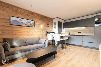 Cuisine ou kitchenette dans l'établissement Résidence Cokott - 2 Pièces pour 4 Personnes MAE-2603