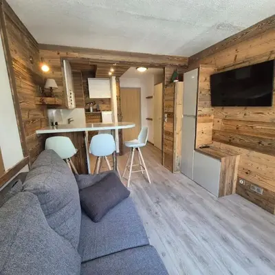 Studio ski aux pieds Tignes Val Claret - 4 pers