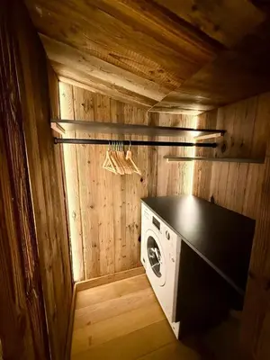 Cuisine ou kitchenette dans l'établissement Résidence Hauts Du Val Claret B3 - Appartement renové·Pied des pistes·Balcon MAE-1733
