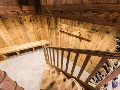 Plan de l'établissement Chalet Bazile - Appartement entièrement rénové Vieux village Cheminée MAE-2893