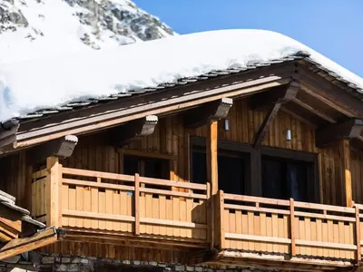 Vue générale sur la montagne ou vue sur la montagne depuis l'appartement
