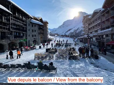 L'établissement Résidence Val D'isere Village - Appartement lumineux Ski aux pieds Parking couvert MAE-3063 en hiver