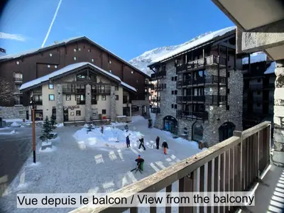 L'établissement Résidence Val D'isere Village - Appartement entièrement rénové Aux pieds des pistes Parking couvert MAE-3083 en hiver