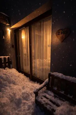 L'établissement Résidence Les Flocons D'argent - Bel appartement au pied des pistes avec terrasse MAE-0713 en hiver