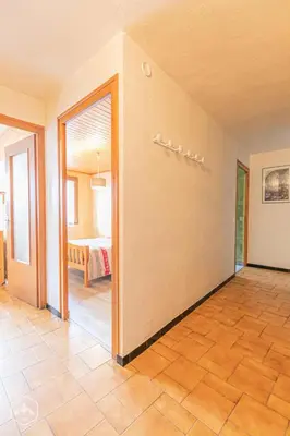 Un ou plusieurs lits dans un hébergement de l'établissement Résidence Arnaud Nicole - Appartement très spacieux au coeur du village MAE-0723
