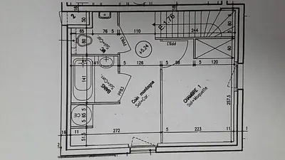 Plan de l'établissement Résidence Les Flocons D'argent - Confortable appartement au pied des pistes. MAE-0733