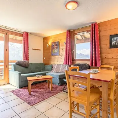 Résidence Les Flocons D'argent - Bel appartement en duplex avec jolie vue sur la montagne MAE-0773