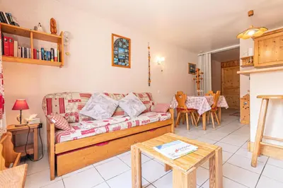 Un ou plusieurs lits dans un hébergement de l'établissement Résidence Jacquemot Claire - Bel appartement au calme MAE-0913